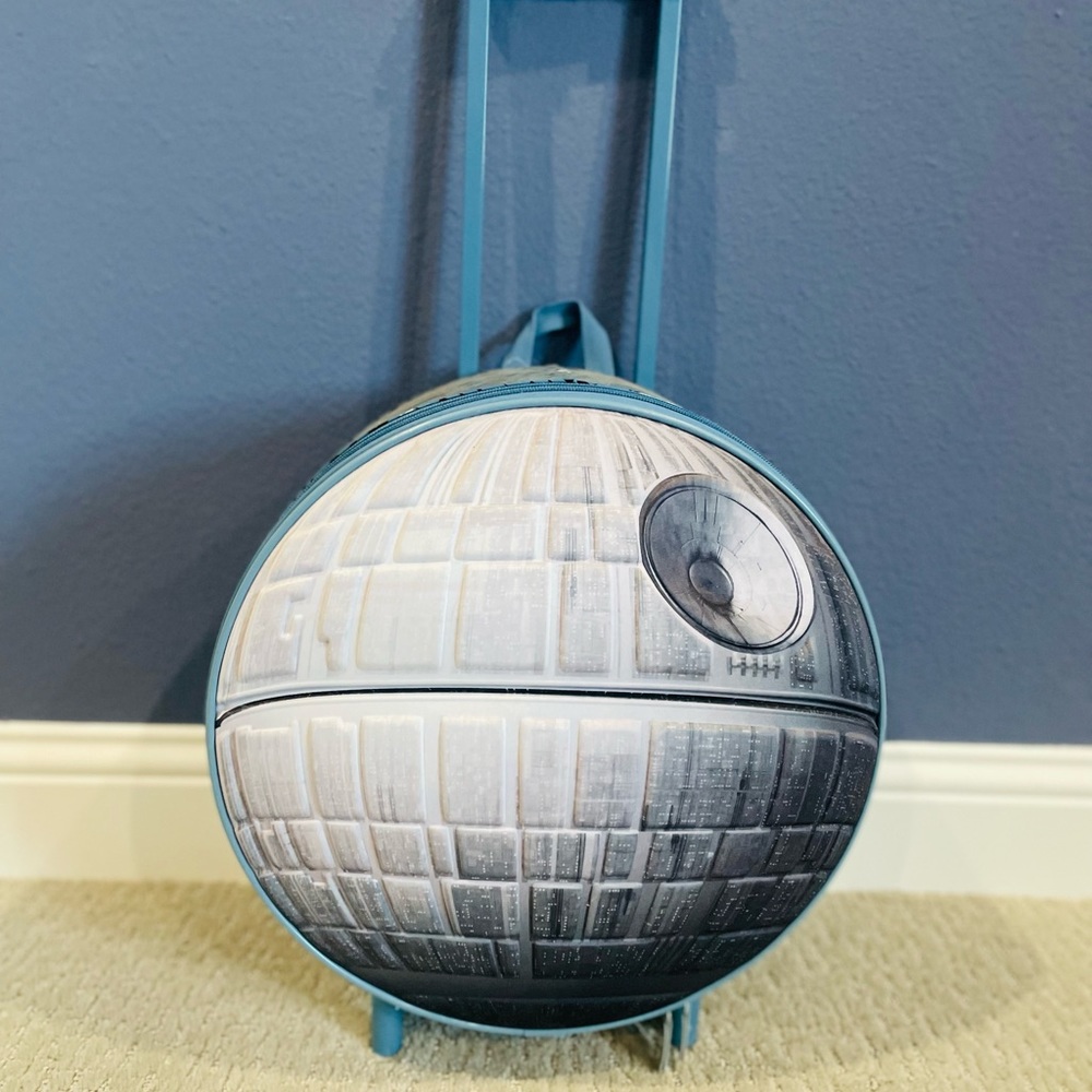 Star Wars collectors dream Death Star luggage Brand new with tags